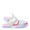 Sandalias Infantiles Bibi Roller Sport Sand Lila - Estampado