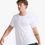 Polo Running Aero Tee Hombre White/silver Reflective