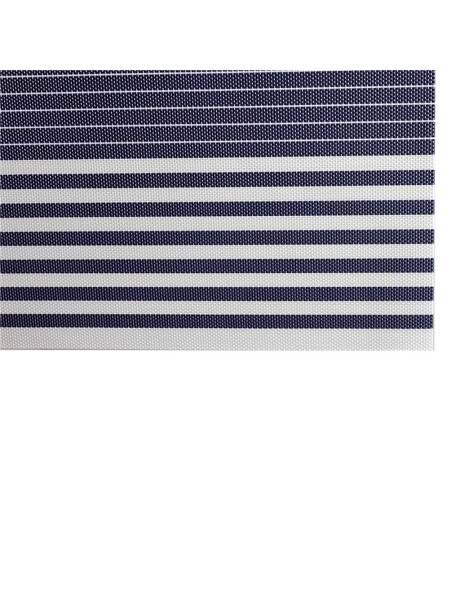 INDIVIDUAL PVC RAYAS 45x30CM AZUL/BLANCO INDIVIDUAL PVC RAYAS 45x30CM AZUL/BLANCO