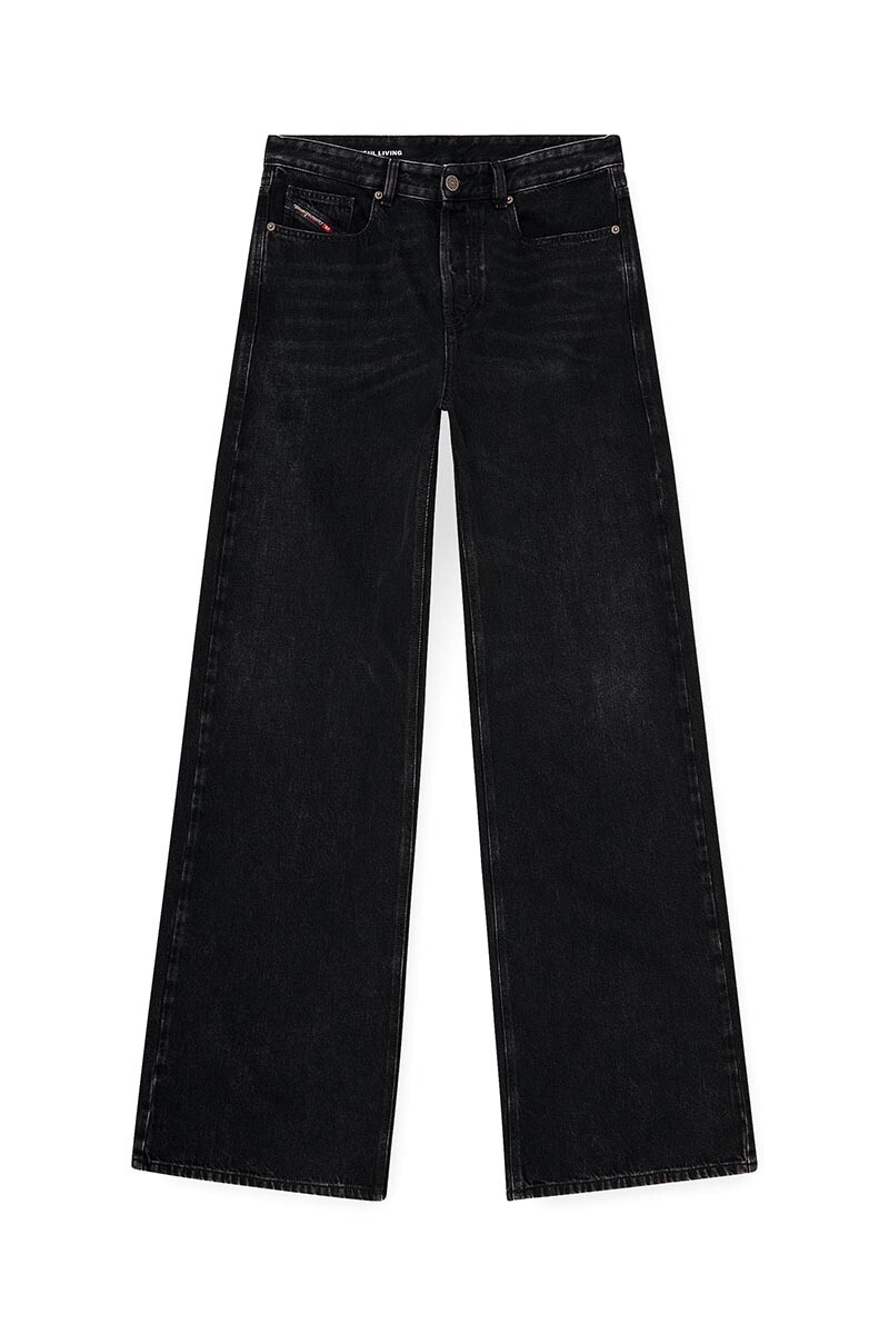 Jean Para Hombre D-Rise Negro/gris Oscuro