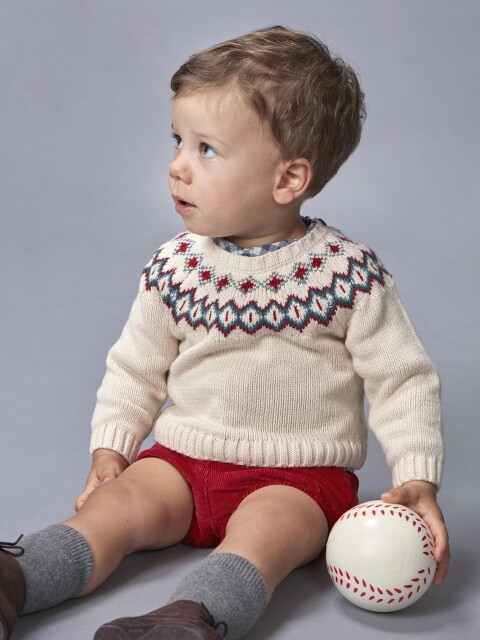 Jersey Con Greca Piedra