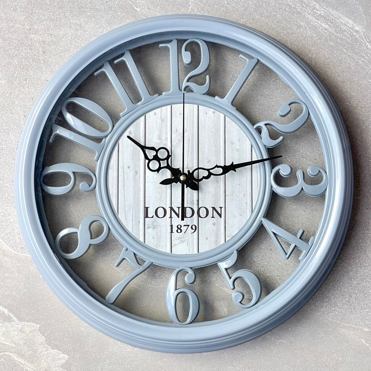 Reloj Pared Redondo London Grey Ø 45cm 