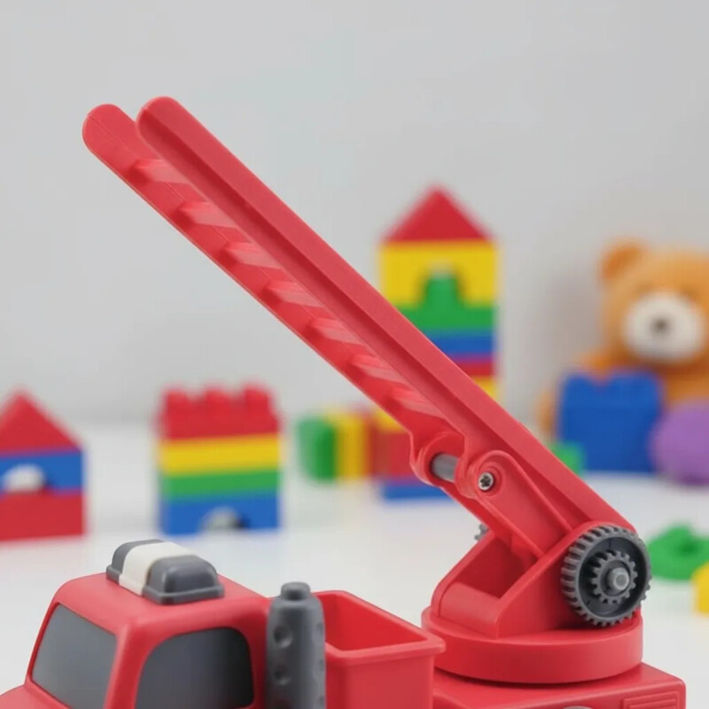 Camión de Juguete Bomberos Escalera Camión de Juguete Bomberos Escalera