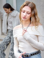 Collar Diamont Plateado