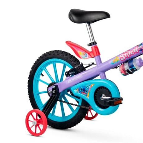 Bicicleta Infantil Stitch Disney Rodado16 C Rueditas Bicicleta Infantil Stitch Disney Rodado16 C Rueditas