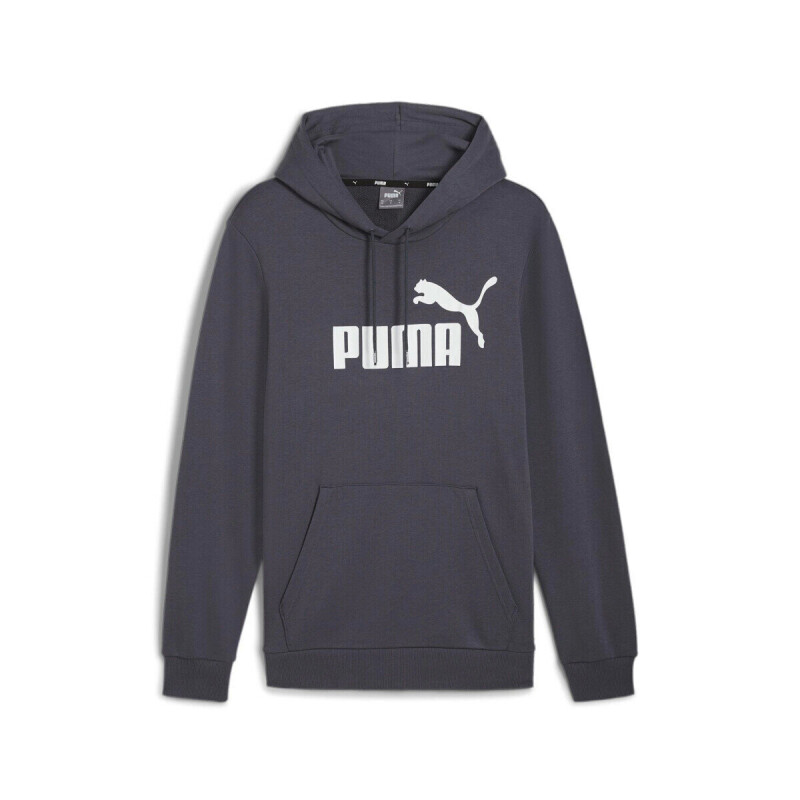 Abrigo Essentials Big Logo Hoodie Tr de Hombre Gris