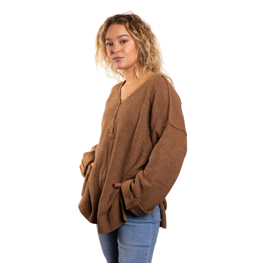 CHERRY SWEATER BROWN