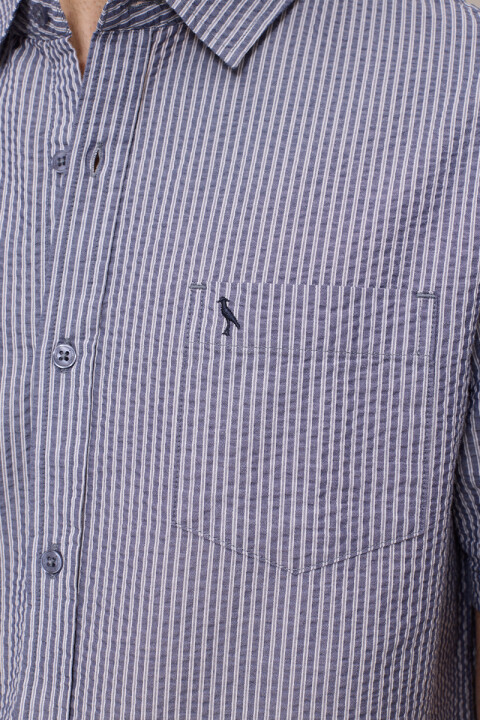 CAMISA M/C ESTURA POLANCO Azul