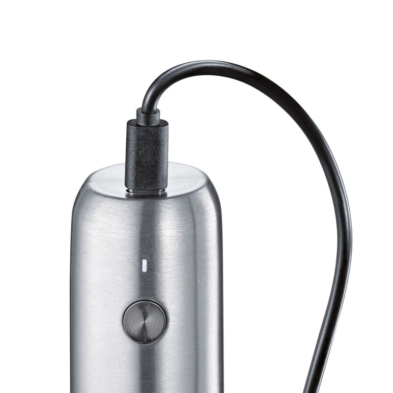 Molinillo de pimienta COLONIA - eléctrico 14 cm de acero inoxidable Zassenhaus Molinillo de pimienta COLONIA - eléctrico 14 cm de acero inoxidable Zassenhaus