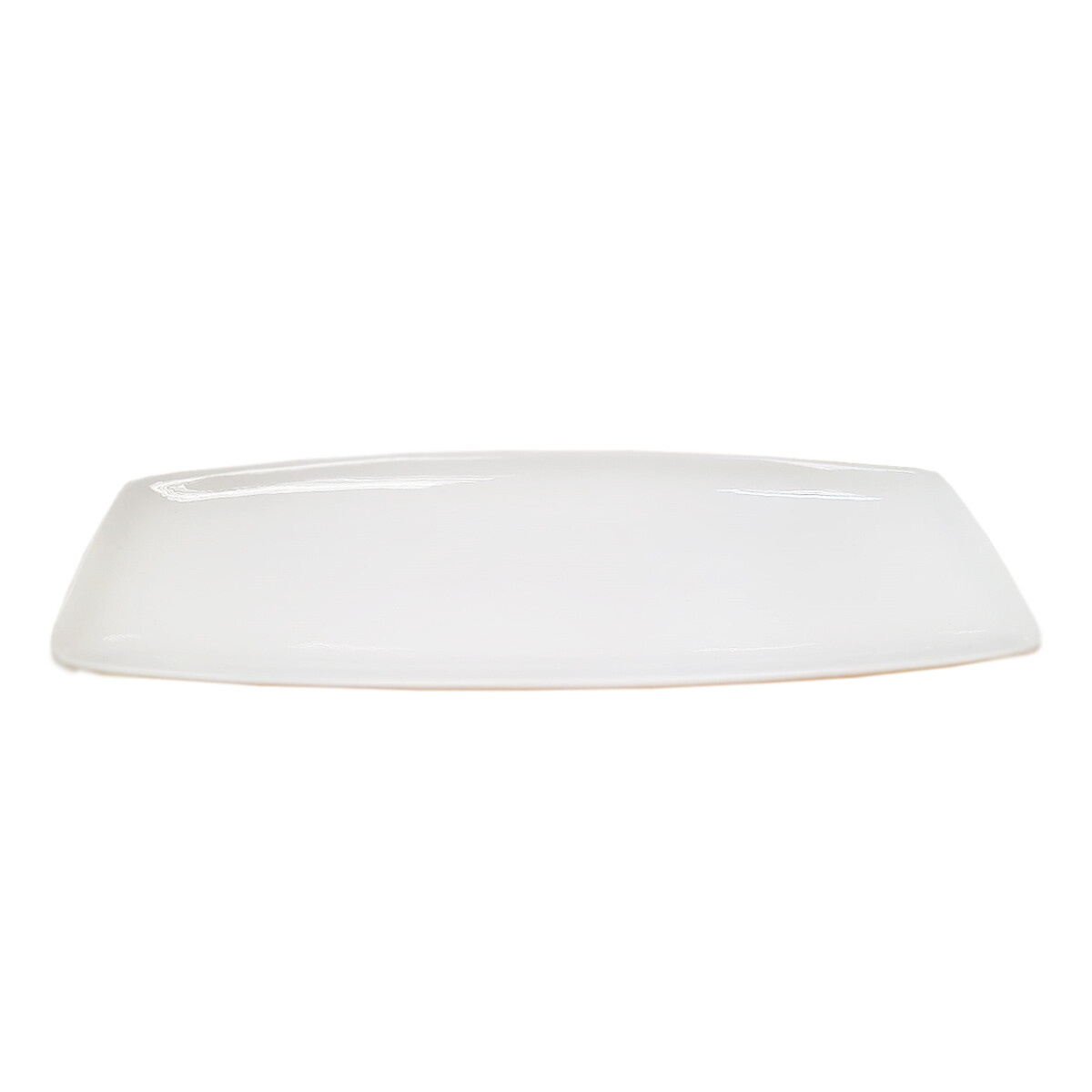 Fuente rectangular blanco 36x15 cms. 