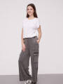 Pantalon Shuain Gris Medio