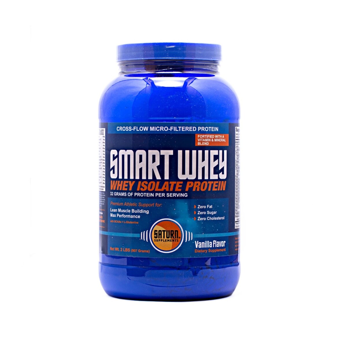 Saturn Supplements Smart Whey Isolado 2lb - Vainilla 