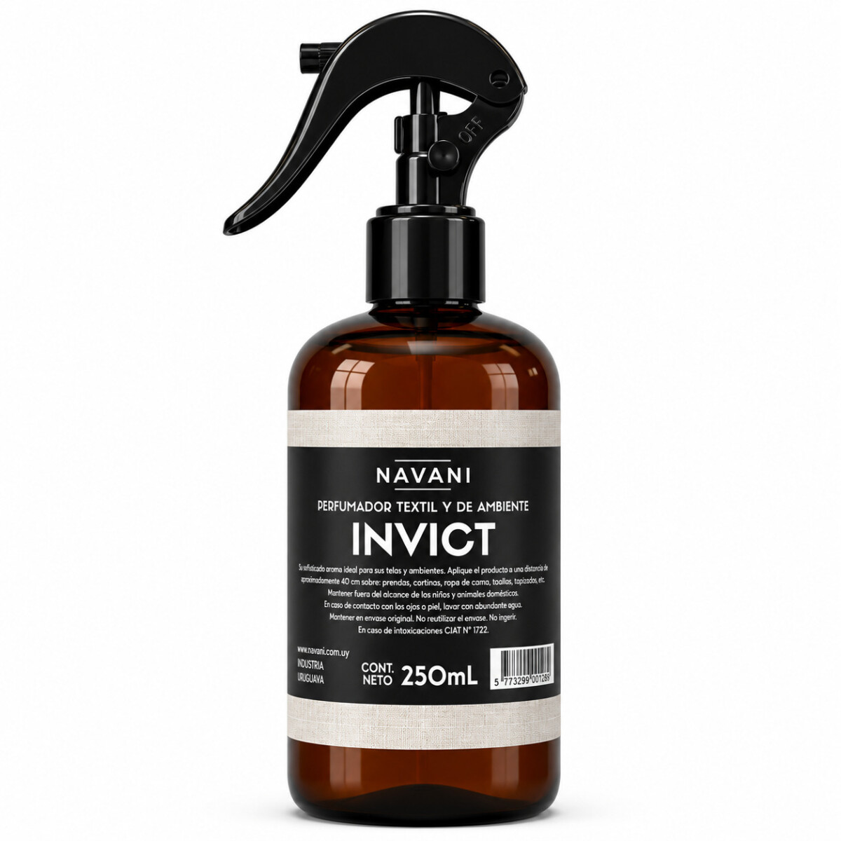 Perfumador Textil NAVANI Invict - 250ml 