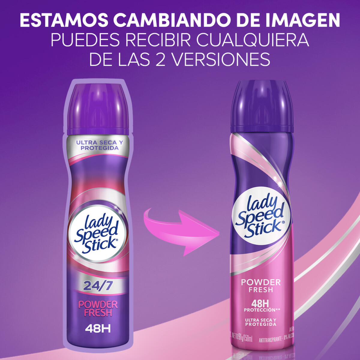 Desodorante Aerosol Lady Speed Stick Powder Fresh 91grs — Farmacia El túnel