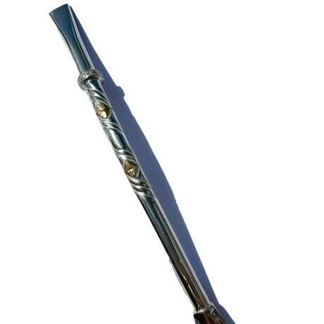 bombilla de plata y oro B131