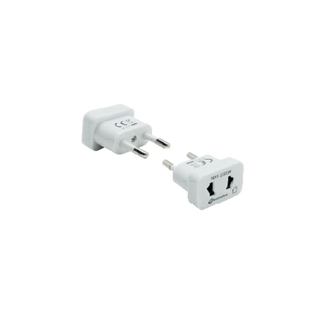 Adaptador 2P salida standard+americana - Molveno ELE05196