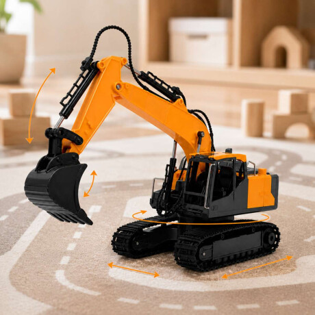 Excavadora a control remoto Amarillo