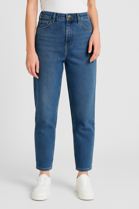 Pantalon Troia Azul Grisaceo