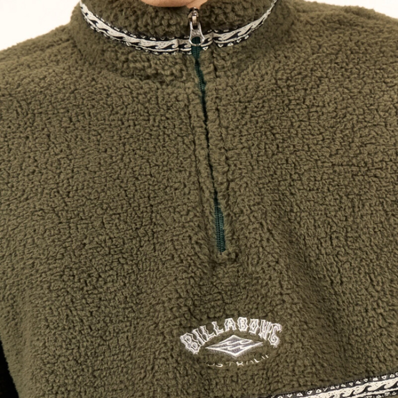 Buzo Billabong Polar Mock - Verde Buzo Billabong Polar Mock - Verde