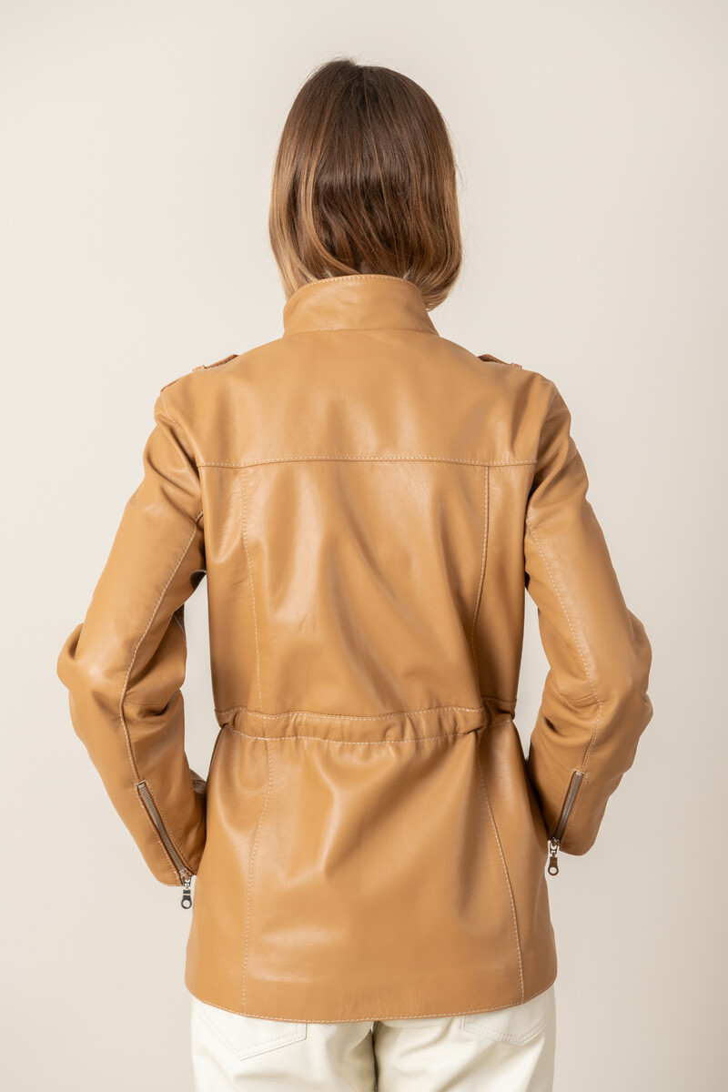 Cazadora antonia Beige