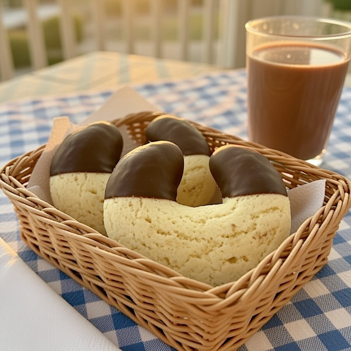 Herraduras de Maicena con Chocolate 