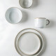 Plato Postre Ceramica Gris Organic x24 19.5cm | Selecta Plato Postre Ceramica Gris Organic x24 19.5cm | Selecta