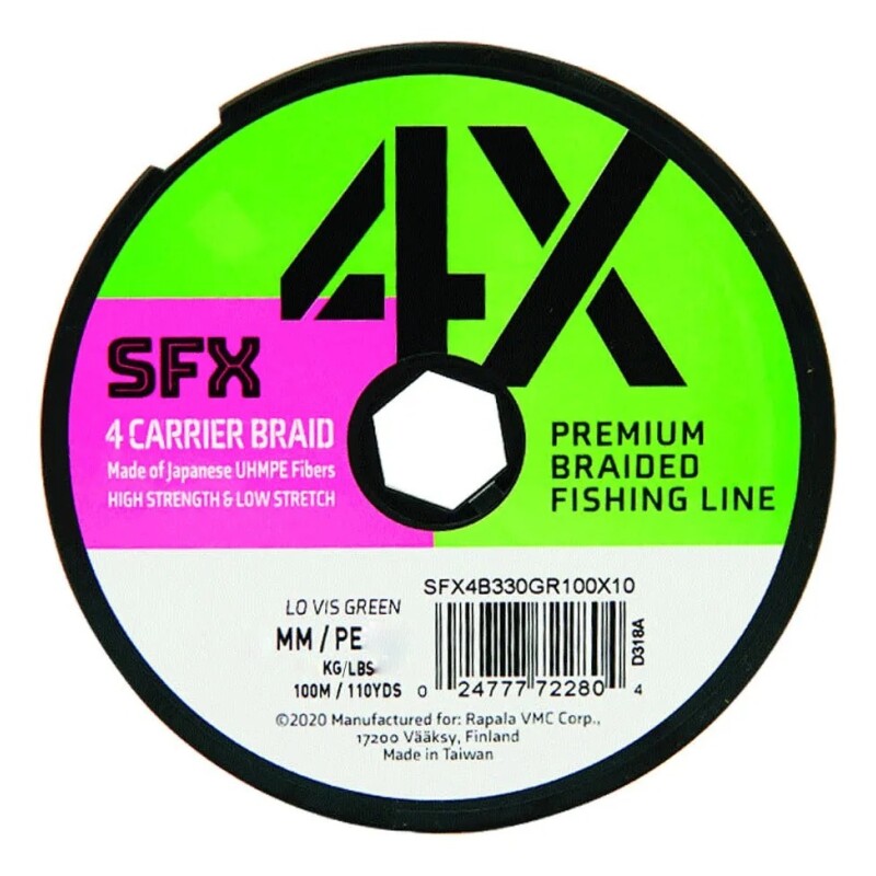 Multifilamento Sufix Sfx Medida 0.205 x 100mts