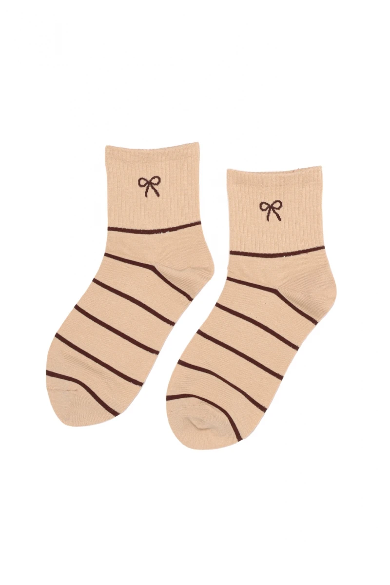 Meidas Rayadas - Beige 
