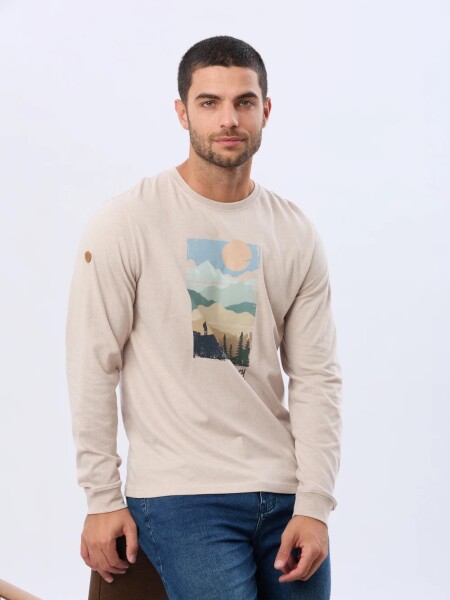 T-SHIRT LEGACY 6093 BEIGE