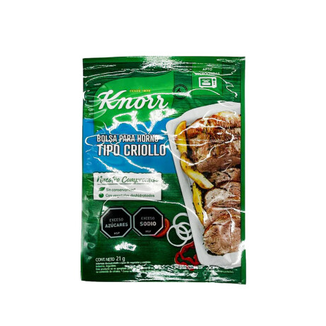 Sazon KNORR Bolsas para Horno (Unidad) Tipo Criollo