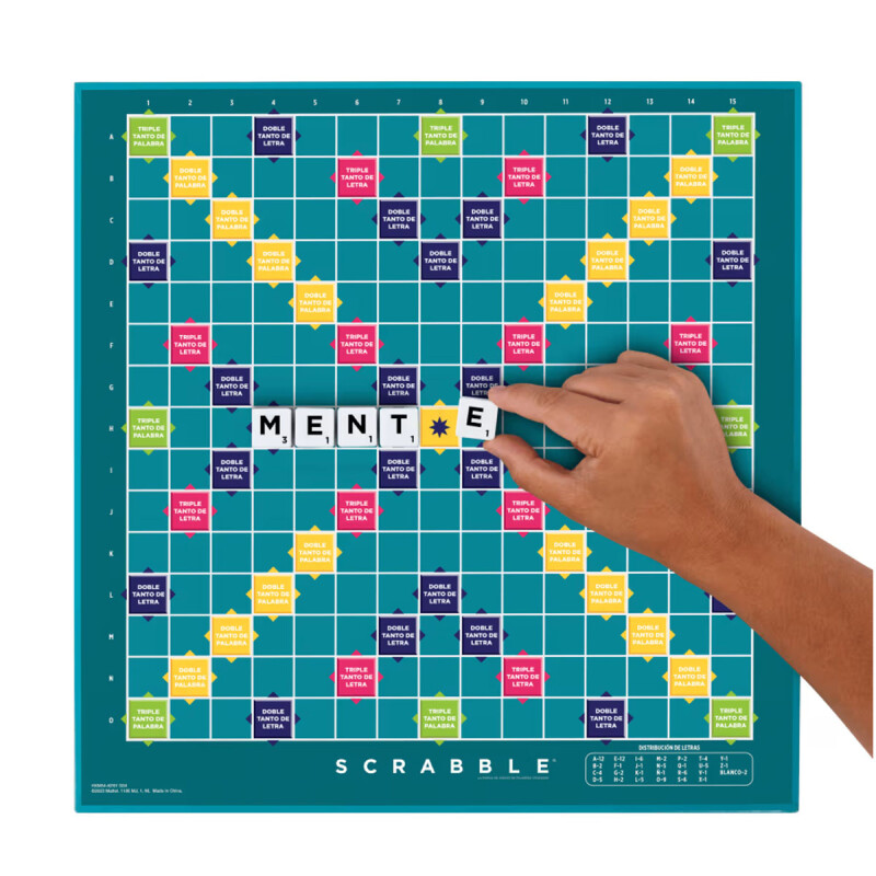 Scrabble Juego de Mesa 2 en 1 Mattel Scrabble Juego de Mesa 2 en 1 Mattel