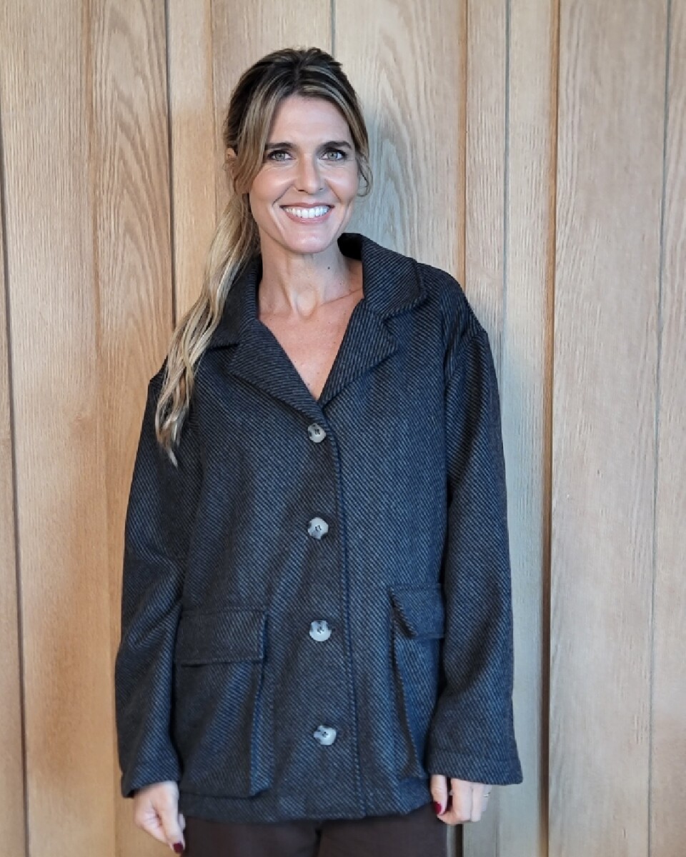 Sobreacamisa Budapest - Paño Espigado oscuro 