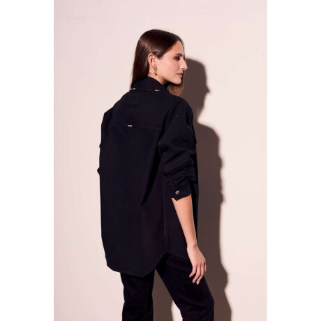 Sobrecamisa Tachas Negro