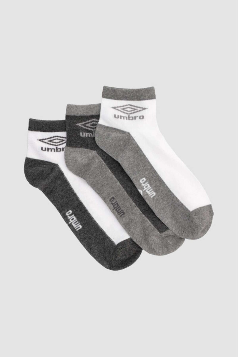 Media corta deportiva umbro pack x3 - Variante 38 