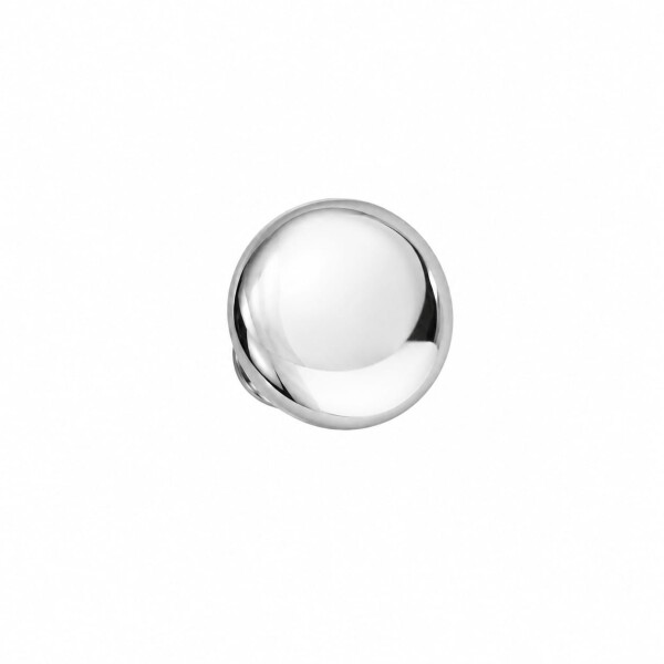 Gemelo circular - Plata 925 - Sin piedra - BOTON04 sinpiedra