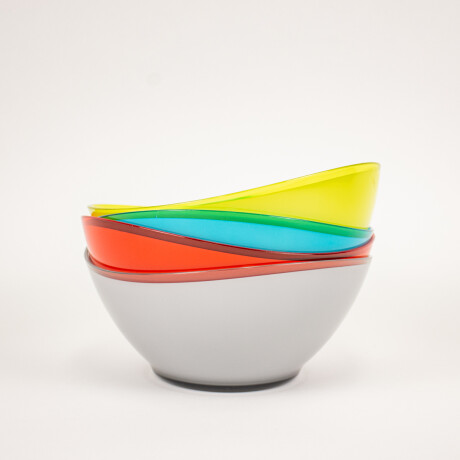 Bowl de melamina mediano Rojo