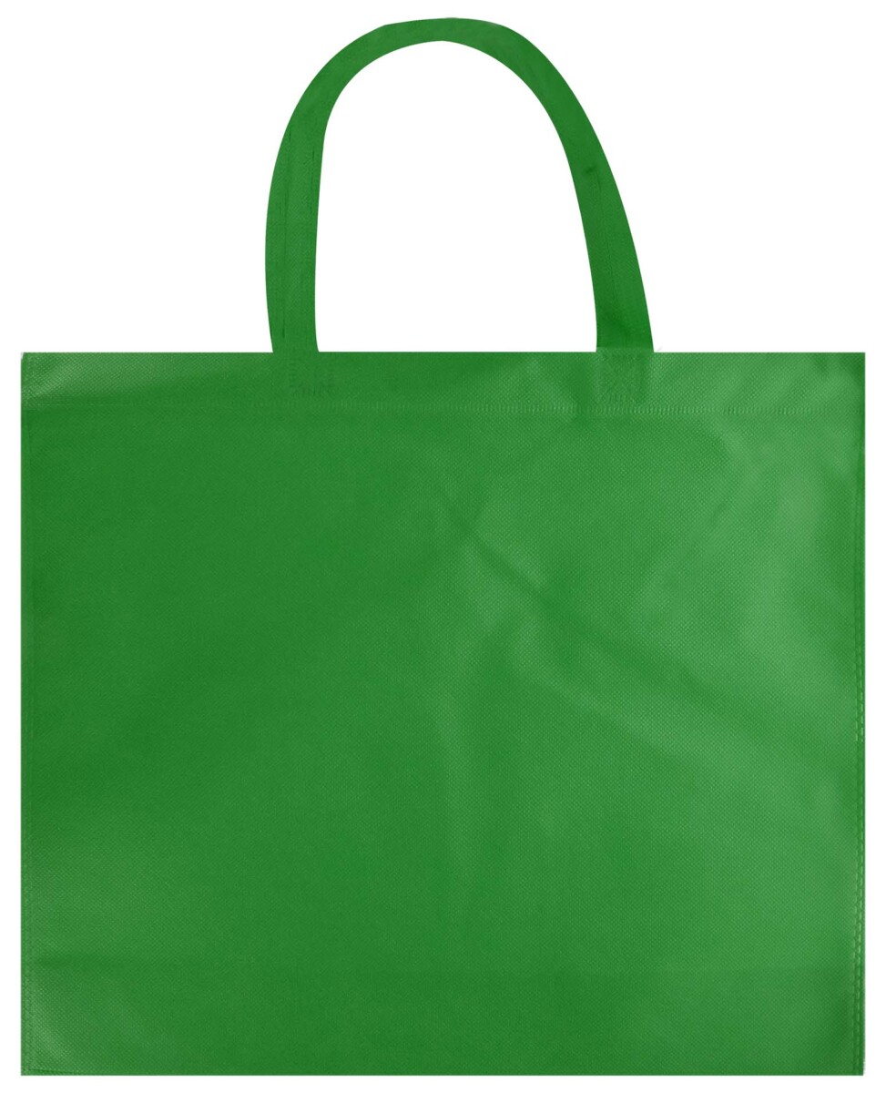 Bolsa ecologica TNT verde 