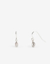 Aros Colgantes Cortos Cubic zirconia Aros Cortos Bañado En Oro - Plateado