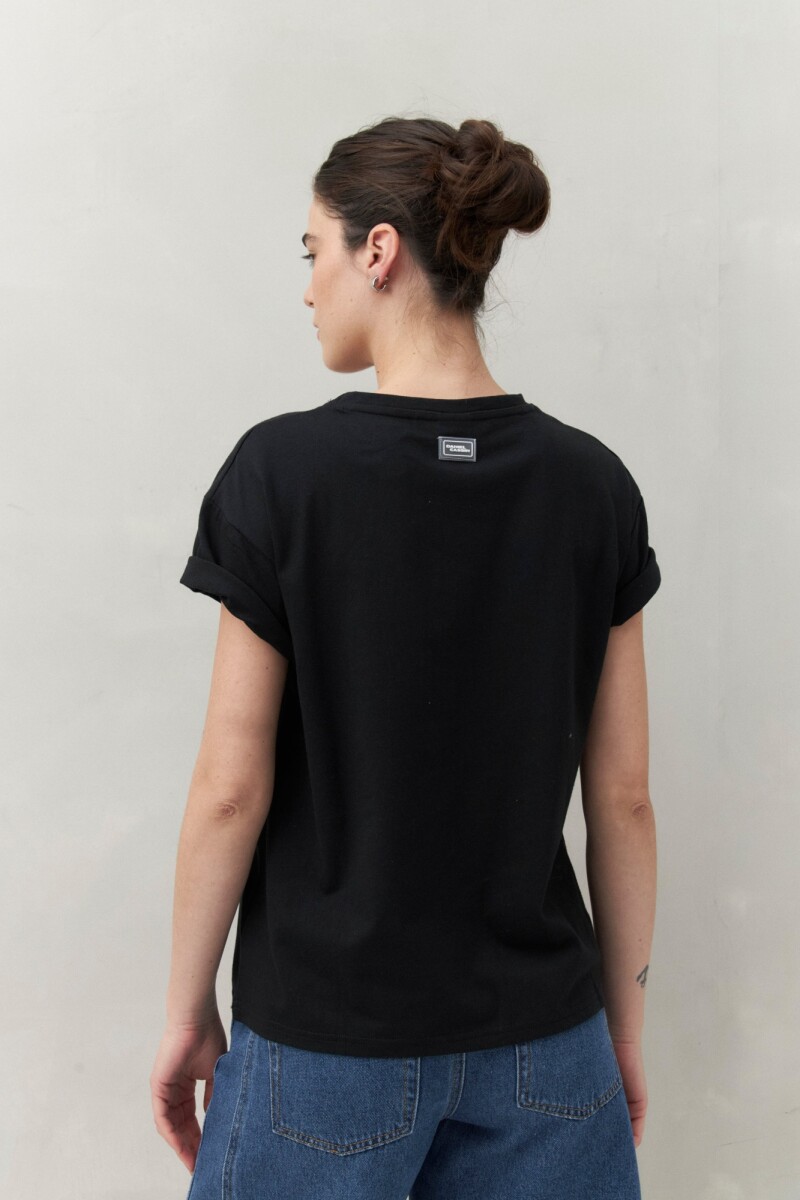 REMERA COLIRA Negro