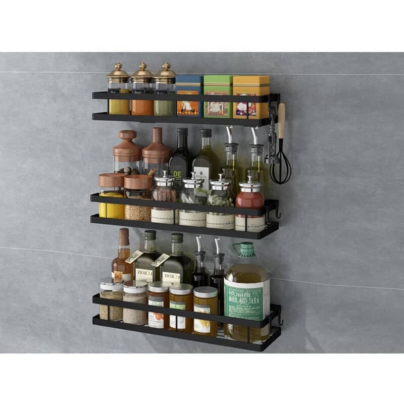 Estante de acero para cocina y baño 30cm Estante de acero para cocina y baño 30cm