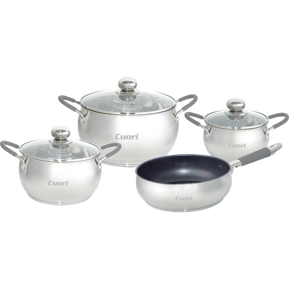 Batería de cocina 7 piezas - Parma Batería de cocina 7 piezas - Parma