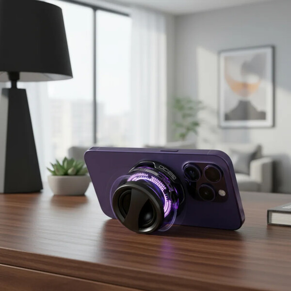 Parlante Bluetooth Inalambrico Magnetico Com Luz Led PARLANTE MAGNETICO CON LUZ LED G200