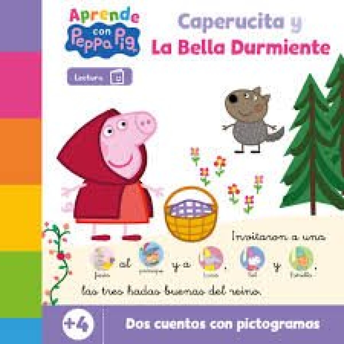 APRENDE CON PEPPA PIG. CAPERUCITA Y LA BELLA DURMIENTE 