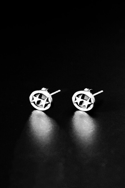 01 Earrings Plata