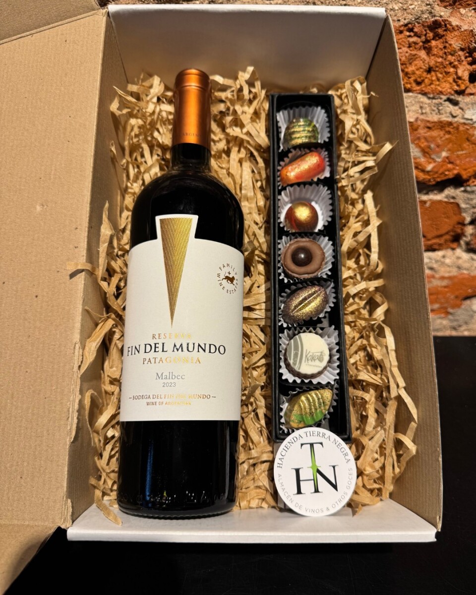 Pack Día del Padre Malbec Reserva Bod. de Fin del Mundo 