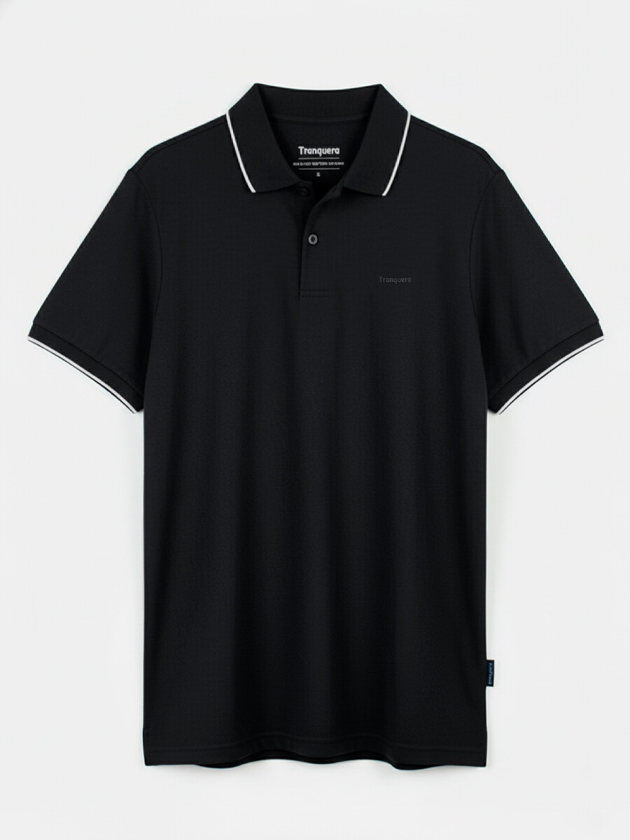 Remera Polo Tranquera - Negra 