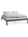 Estructura cama 180x200 KILDEN gris osc Estructura cama 180x200 KILDEN gris osc