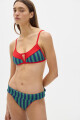 Bikini Top Creek Green/Blue
