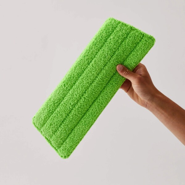 Repuesto Mopa Spray Trapeador Paño Microfibra Adhesivo Variante Color Verde
