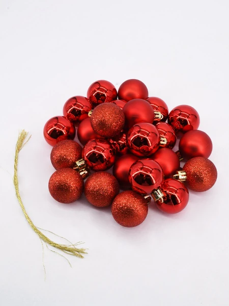 CHIRIMBOLOS SET 24PCS ROJO